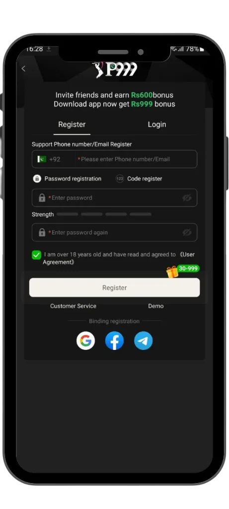 P999-Registration-Process
